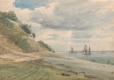 View near Walton on Naze by Lionel Constable